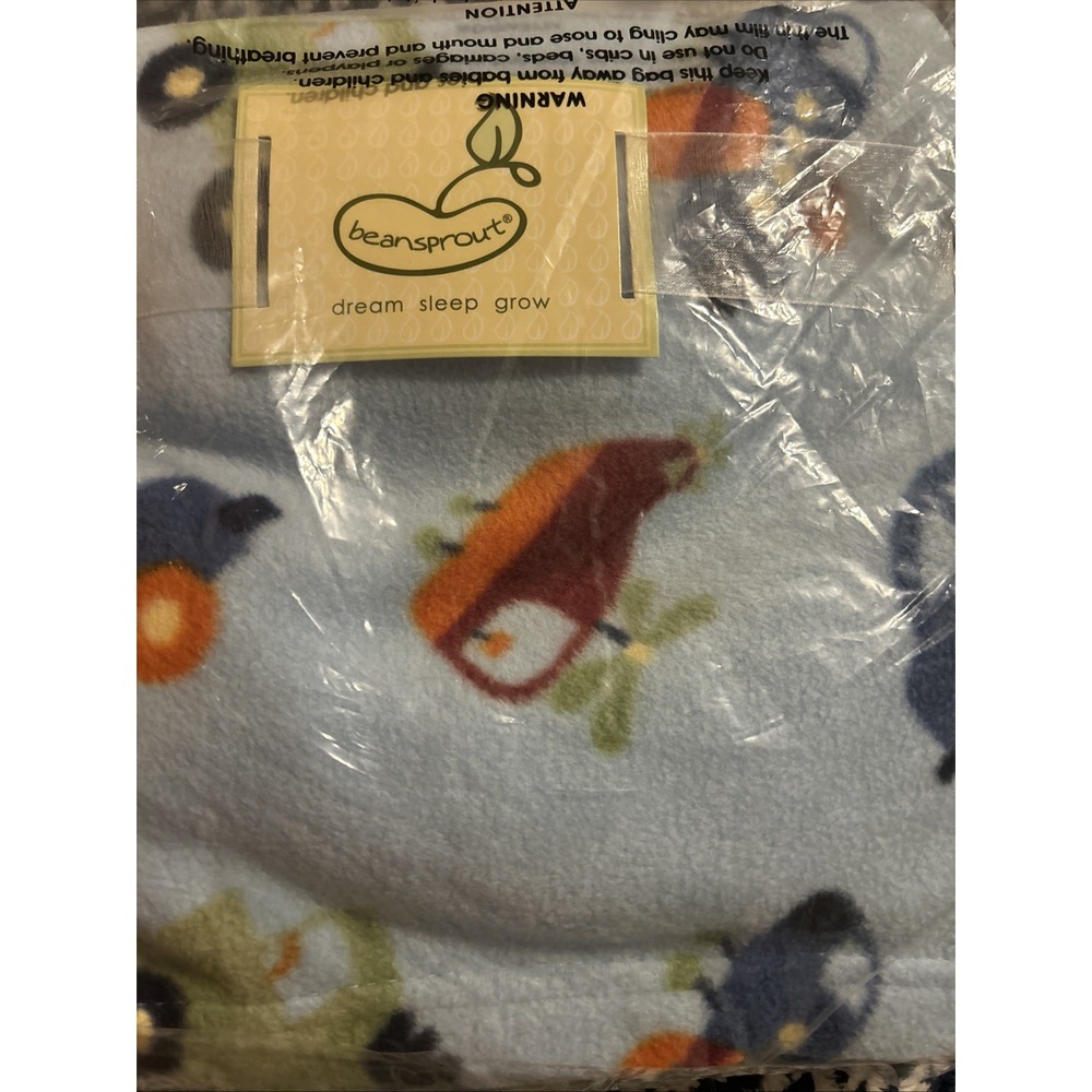 Beansprout Baby Fleece Blanket Transporation Cars Helicopters Airplanes